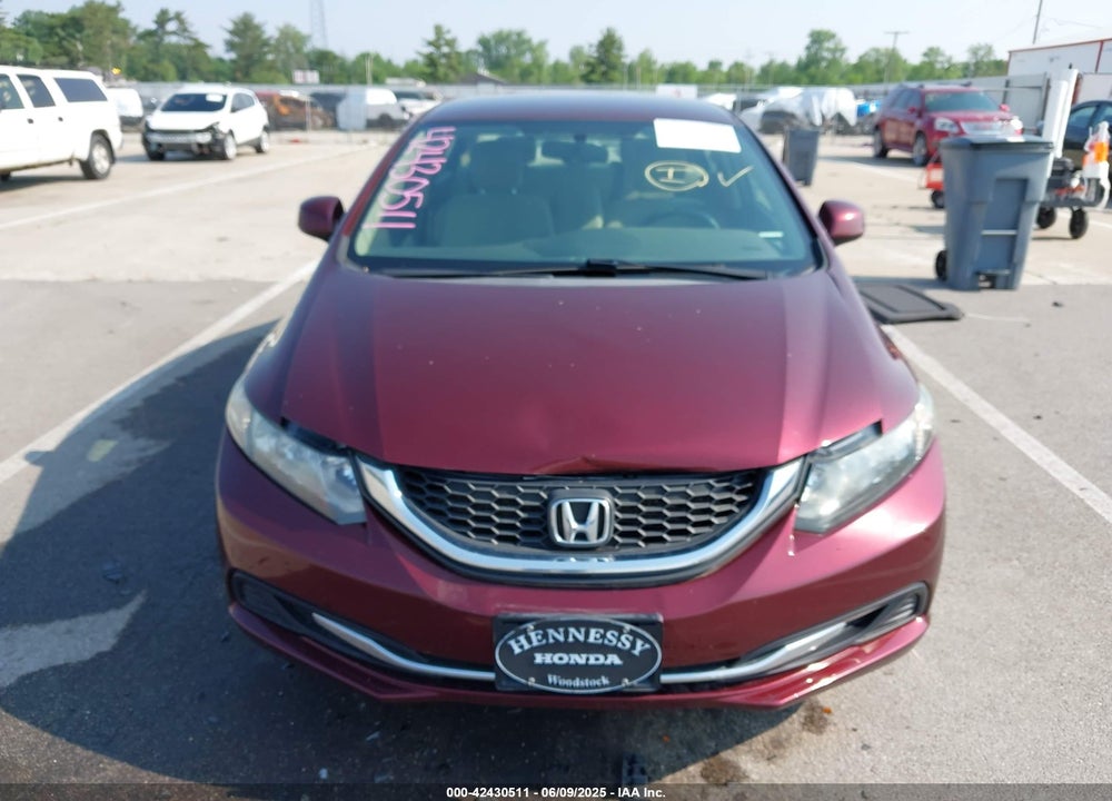 2013 HONDA CIVIC VIN: 19XFB2F50DE049876