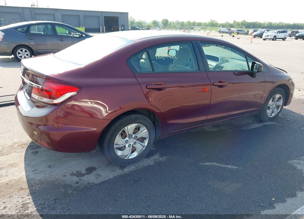 2013 HONDA CIVIC VIN: 19XFB2F50DE049876