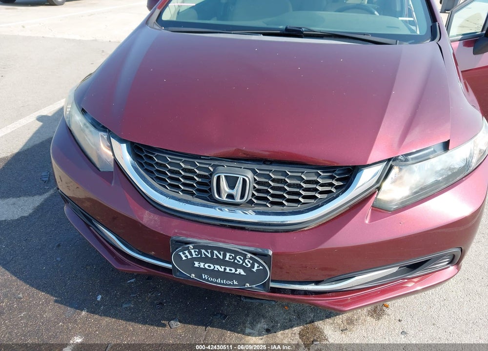 2013 HONDA CIVIC VIN: 19XFB2F50DE049876