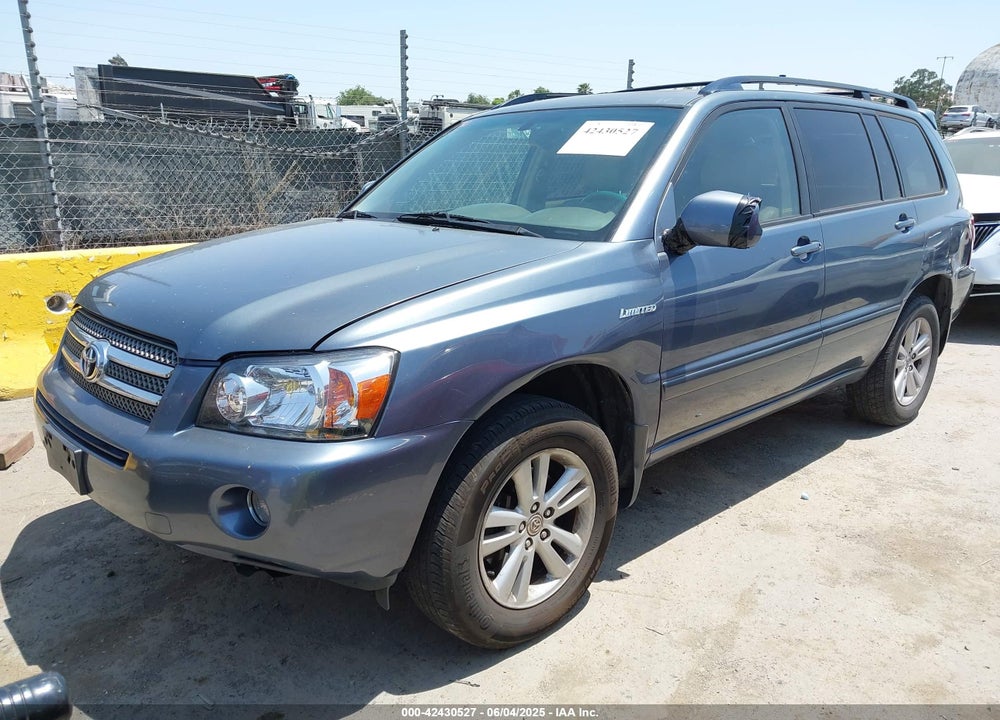2006 TOYOTA HIGHLANDER HYBRID LIMITED V6 VIN: JTEEW21A460003236