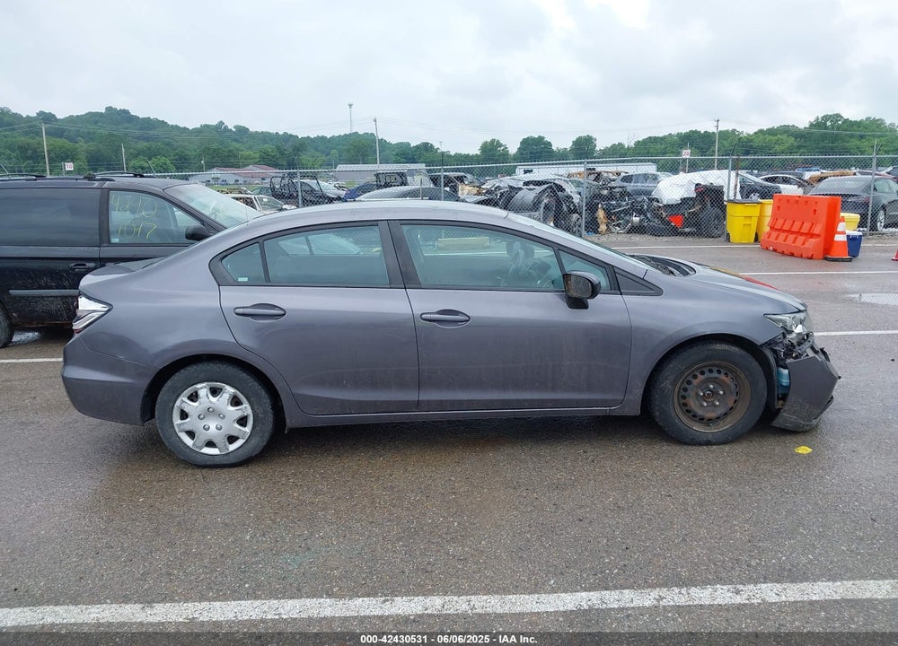 2014 HONDA CIVIC LX VIN: 19XFB2F51EE079244