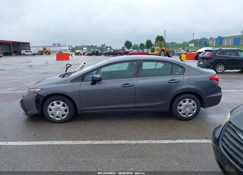 2014 HONDA CIVIC LX VIN: 19XFB2F51EE079244