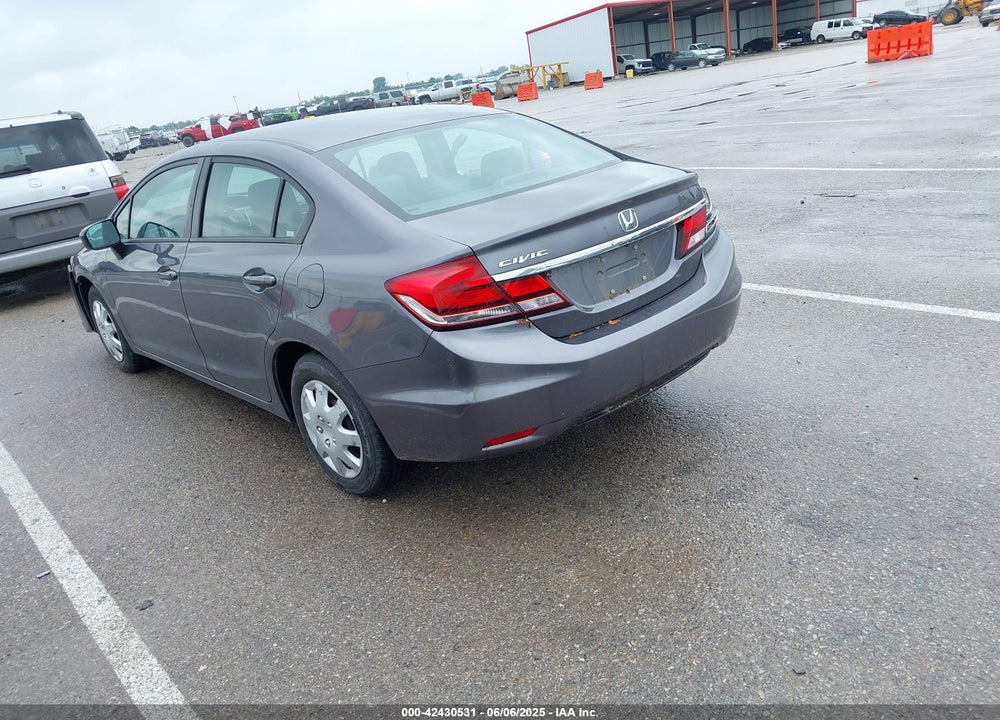 2014 HONDA CIVIC LX VIN: 19XFB2F51EE079244