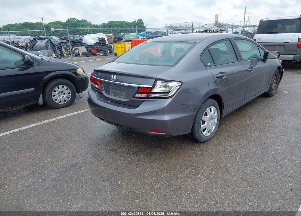 2014 HONDA CIVIC LX VIN: 19XFB2F51EE079244