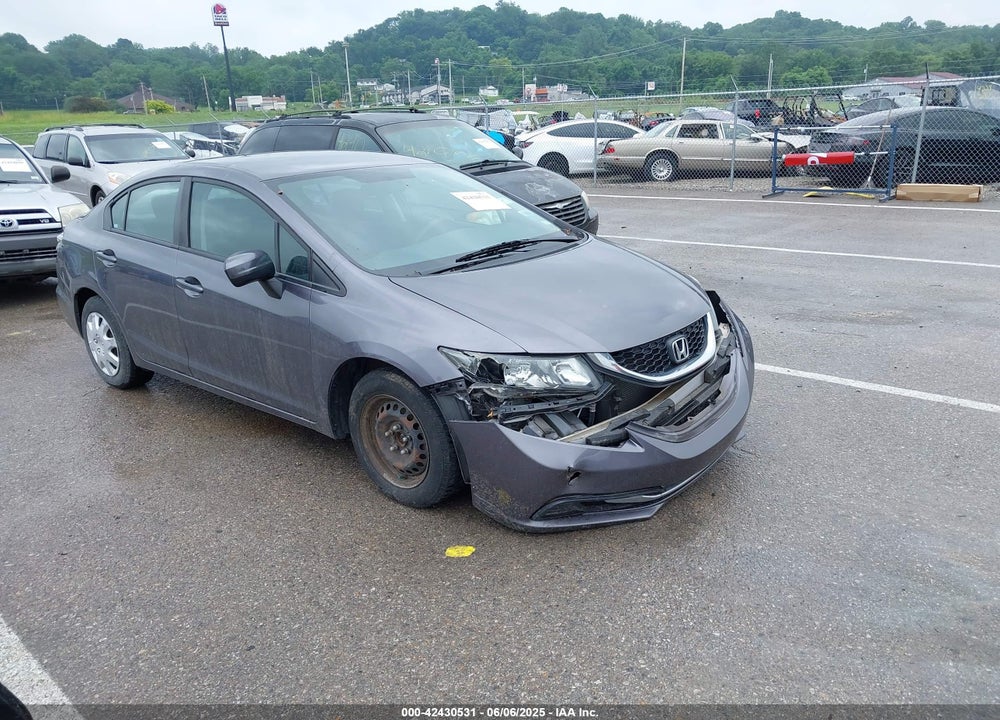 2014 HONDA CIVIC LX VIN: 19XFB2F51EE079244