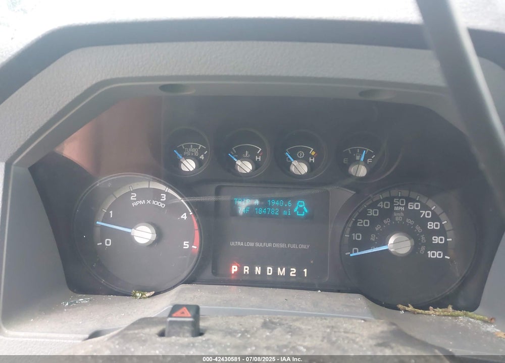 2013 FORD F-550 CHASSIS XL VIN: 1FDUF5HT5DEA64972