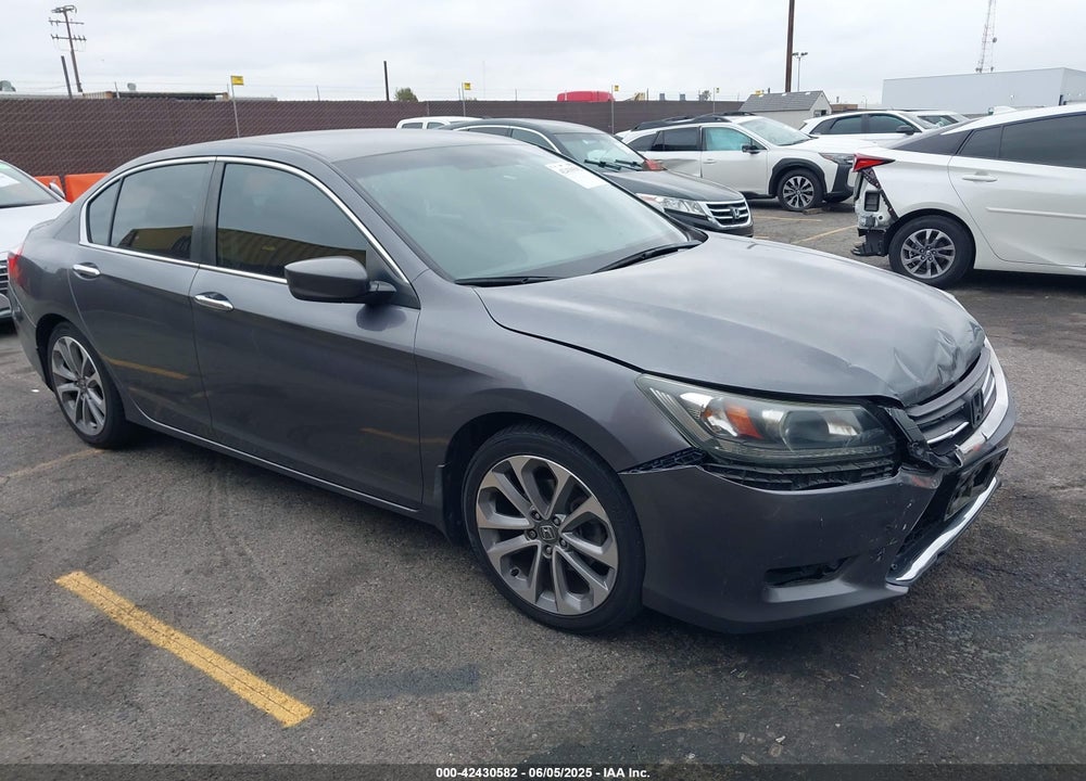 2013 HONDA ACCORD SPORT VIN: 1HGCR2F56DA030848