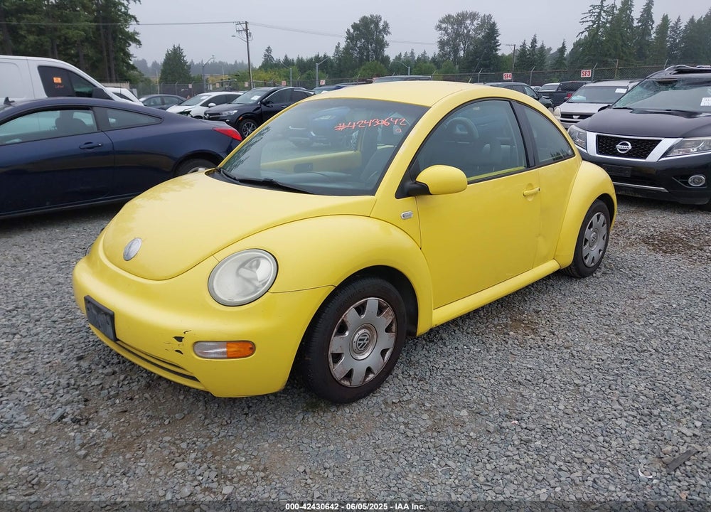 2002 VOLKSWAGEN NEW BEETLE GL VIN: 3VWBK21C12M428700
