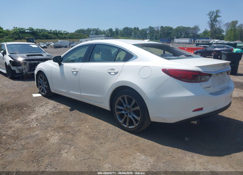 2016 MAZDA MAZDA6 VIN: JM1GJ1W57G1462550