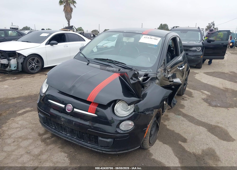 2012 FIAT 500 POP VIN: 3C3CFFAR2CT366064