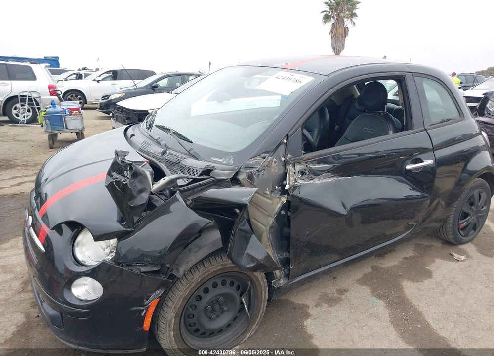 2012 FIAT 500 POP VIN: 3C3CFFAR2CT366064