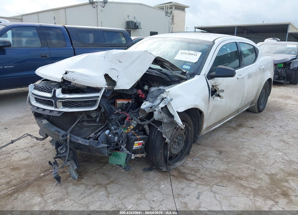 2014 DODGE AVENGER VIN: 1C3CDZAB6EN219324