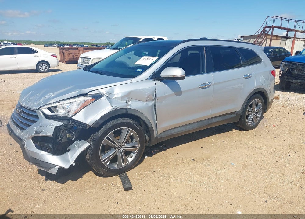 2016 HYUNDAI SANTA FE VIN: KM8SR4HF5GU161750