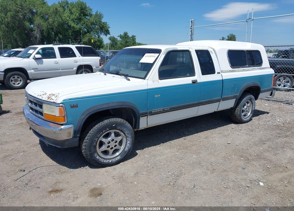 1996 DODGE DAKOTA VIN: 1B7GG23X5TS523974