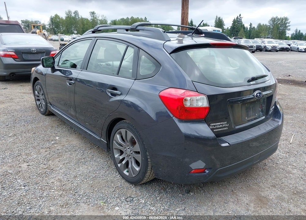2013 SUBARU IMPREZA VIN: JF1GPAR60D2852274