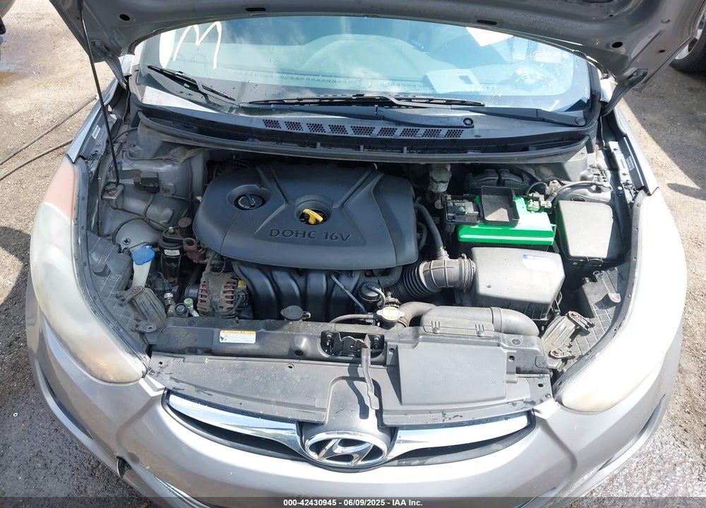 2011 HYUNDAI ELANTRA VIN: KMHDH4AE6BU142890