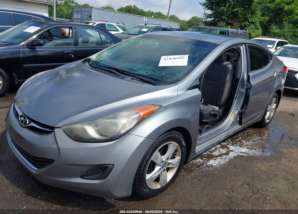 2011 HYUNDAI ELANTRA VIN: KMHDH4AE6BU142890