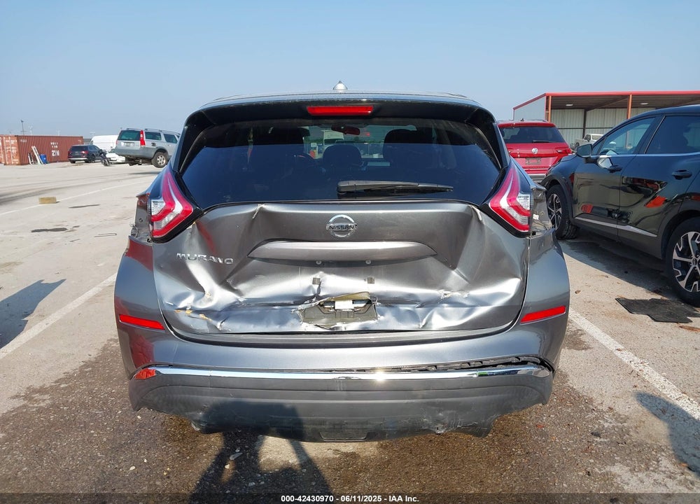 2015 NISSAN MURANO VIN: 5N1AZ2MG9FN278206
