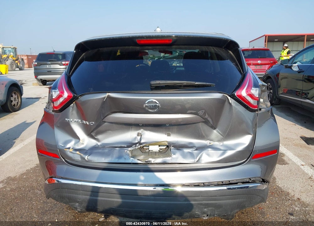 2015 NISSAN MURANO VIN: 5N1AZ2MG9FN278206