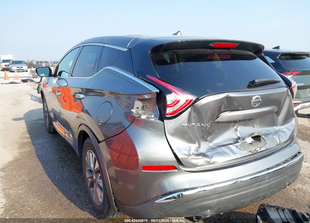 2015 NISSAN MURANO VIN: 5N1AZ2MG9FN278206