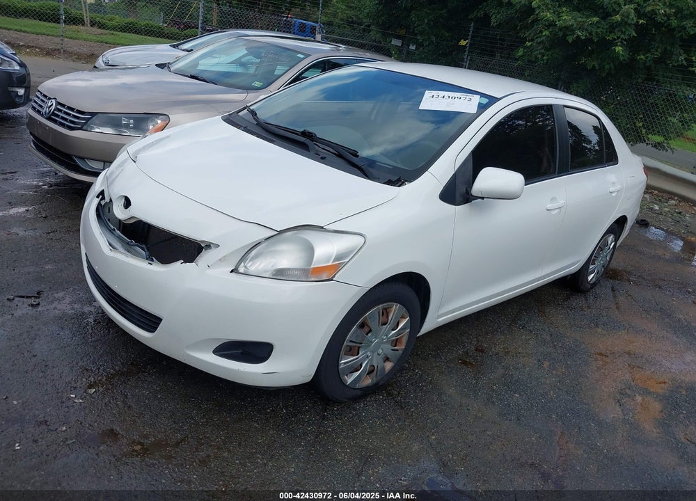 2012 TOYOTA YARIS VIN: JTDBT4K32C1418489