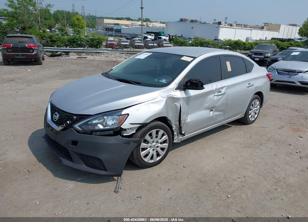 2019 NISSAN SENTRA VIN: 3N1AB7AP2KY389982