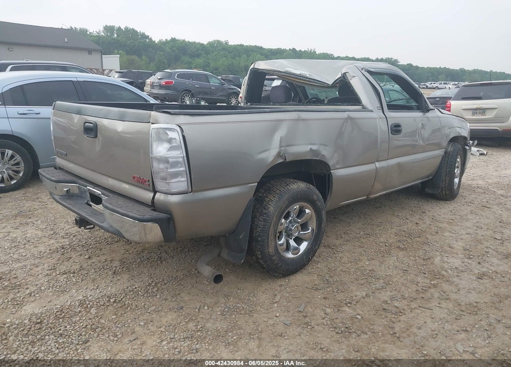 2000 GMC SIERRA 1500 SL VIN: 1GTEC14W4YZ116326
