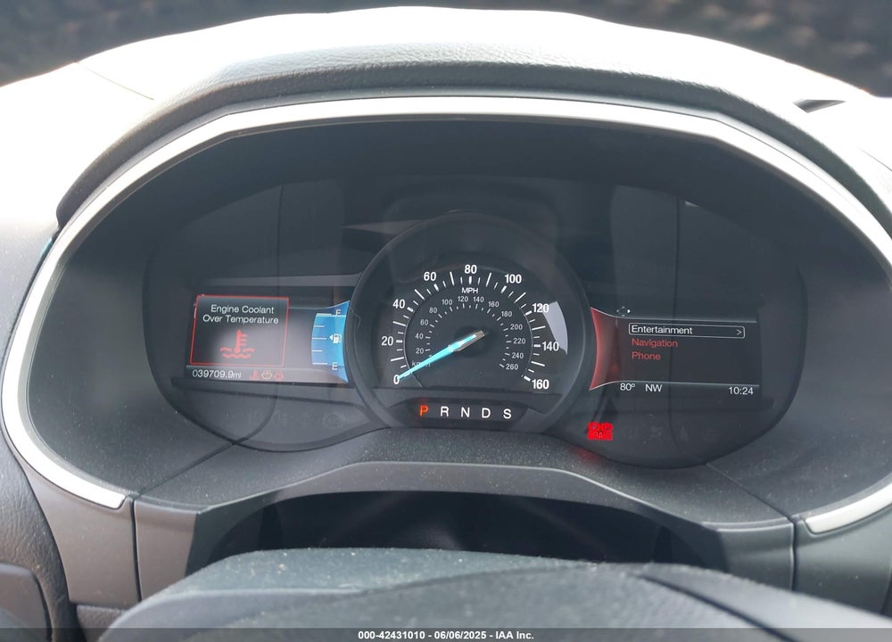 2015 FORD EDGE VIN: 2FMTK3J84FBB02501