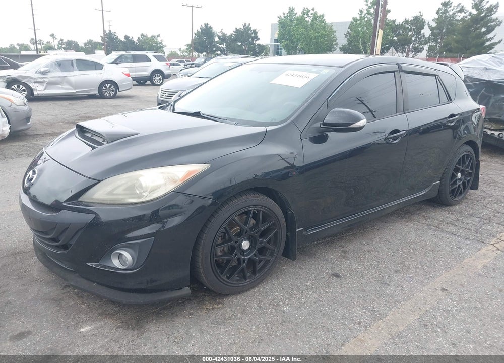 2012 MAZDA SPEED3 TOURING VIN: JM1BL1L41C1556949