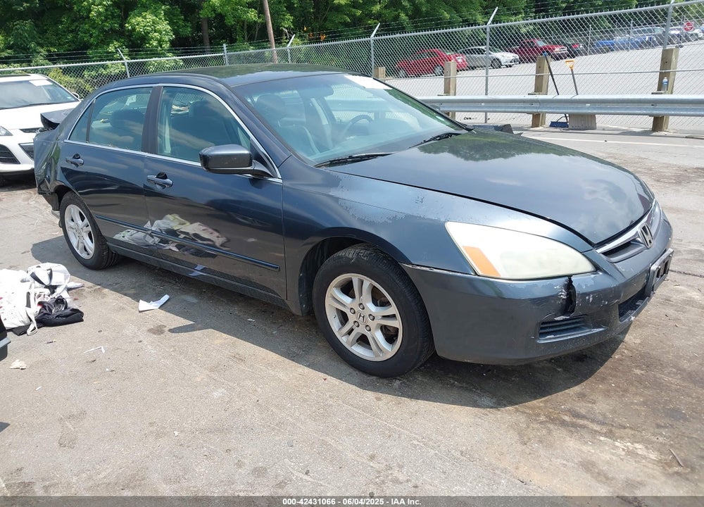 2007 HONDA ACCORD 2.4 SE VIN: 1HGCM563X7A000366