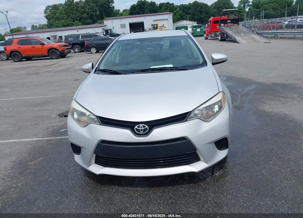 2015 TOYOTA COROLLA VIN: 2T1BURHEXFC296922