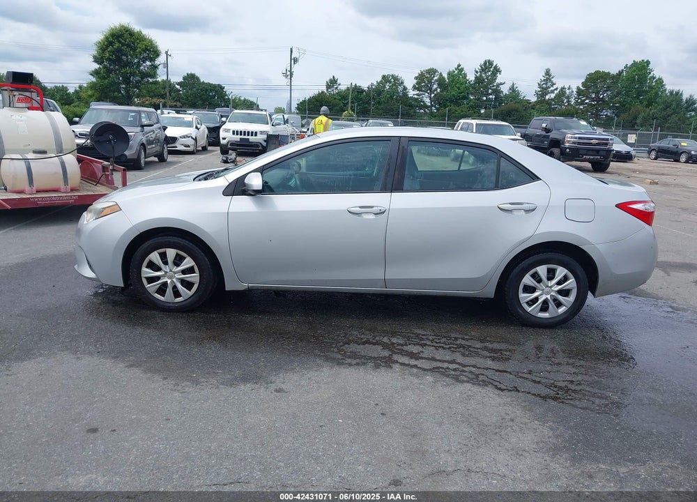 2015 TOYOTA COROLLA VIN: 2T1BURHEXFC296922
