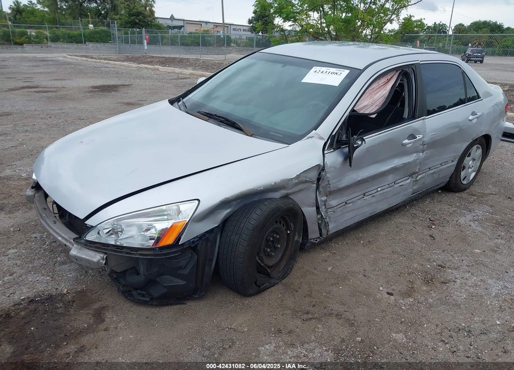 2005 HONDA ACCORD 2.4 LX VIN: 1HGCM56445L002995
