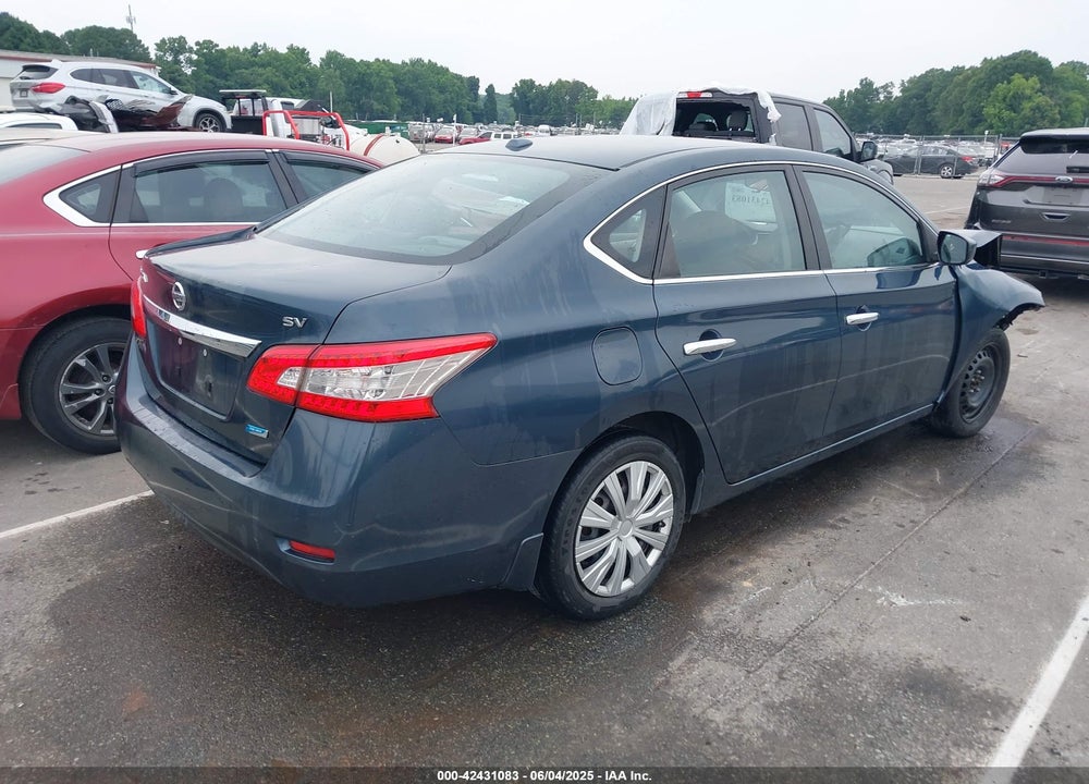 2013 NISSAN SENTRA VIN: 3N1AB7AP4DL631641