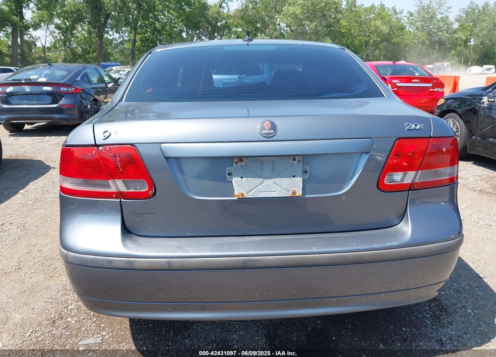 2007 SAAB 9-3 2.0T VIN: YS3FD49Y671117688