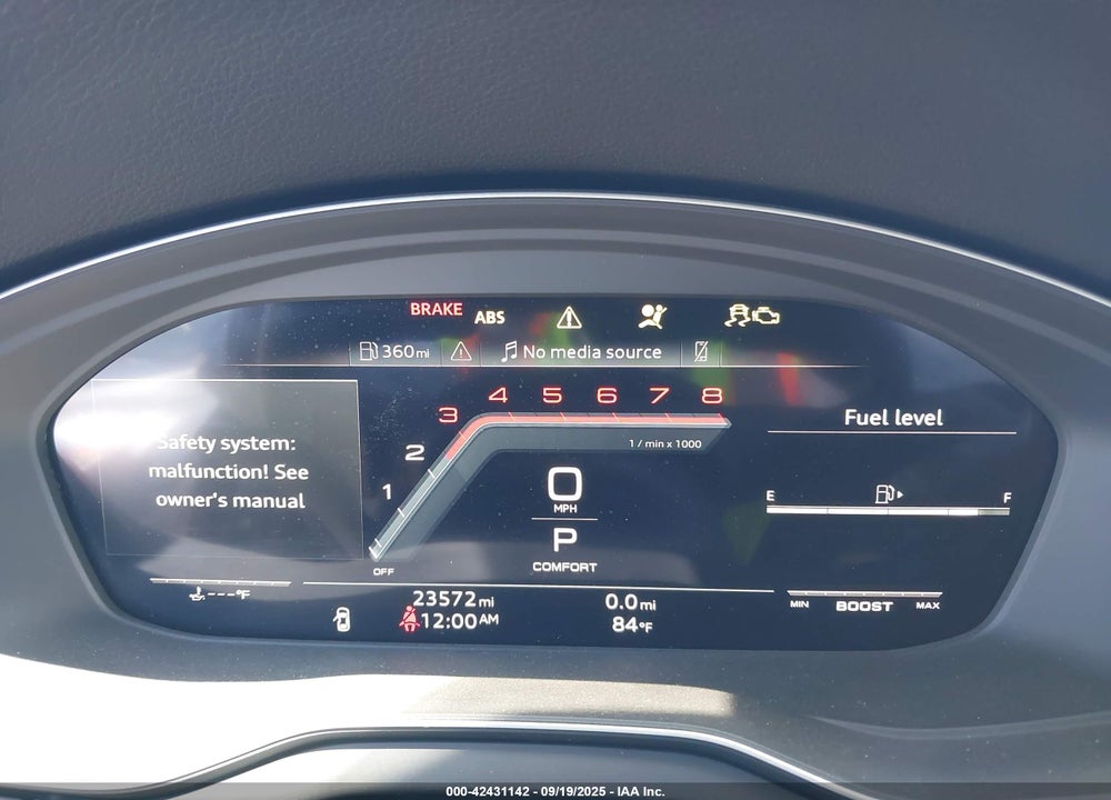 2023 AUDI SQ5 SPORTBACK VIN: WA124AFY1P2155925
