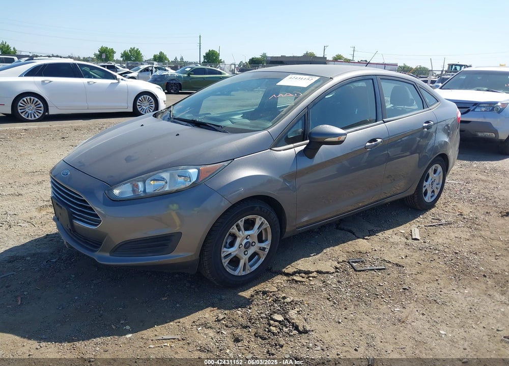 2014 FORD FIESTA SE VIN: 3FADP4BJ6EM117845