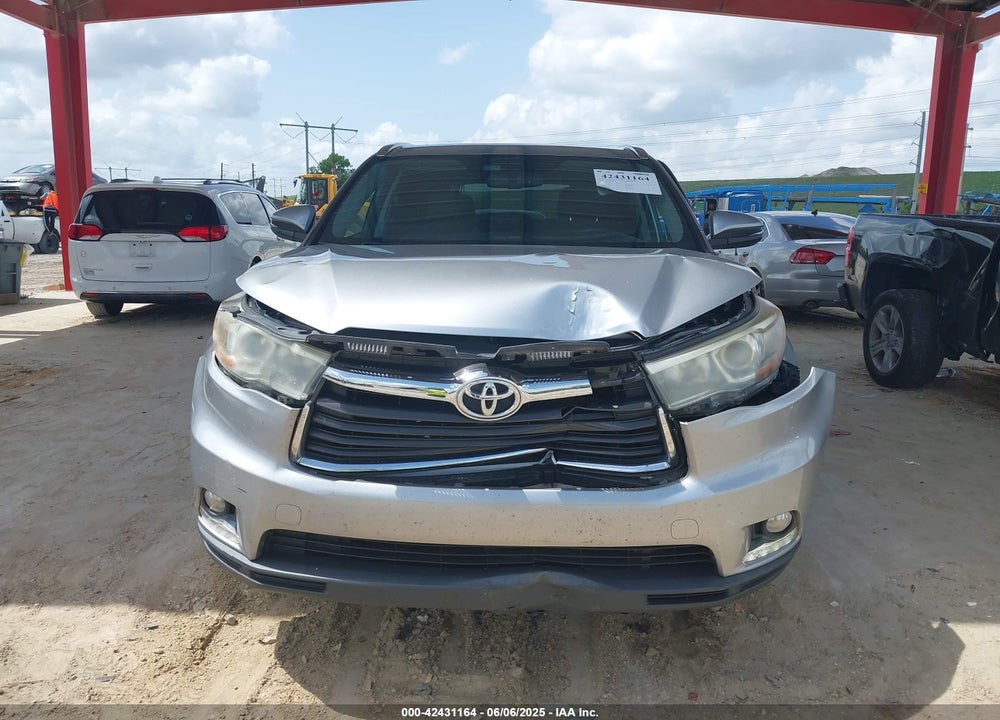 2016 TOYOTA HIGHLANDER LIMITED V6 VIN: 5TDYKRFH5GS162034