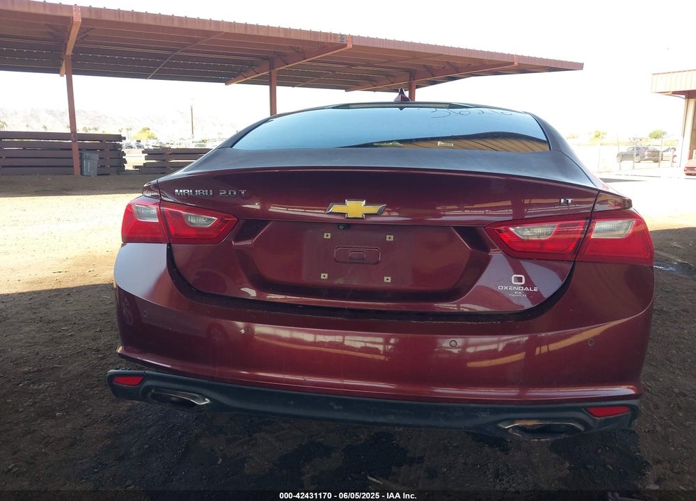 2016 CHEVROLET MALIBU VIN: 1G1ZF5SX9GF196890
