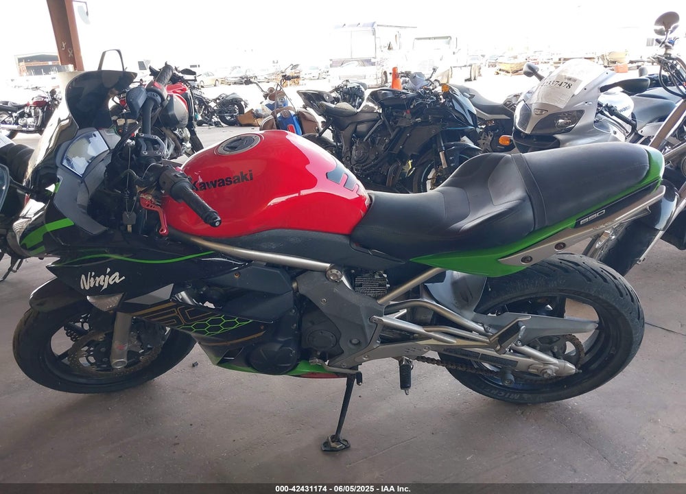 2009 KAWASAKI EX650 C VIN: JKAEXEC139DA35055