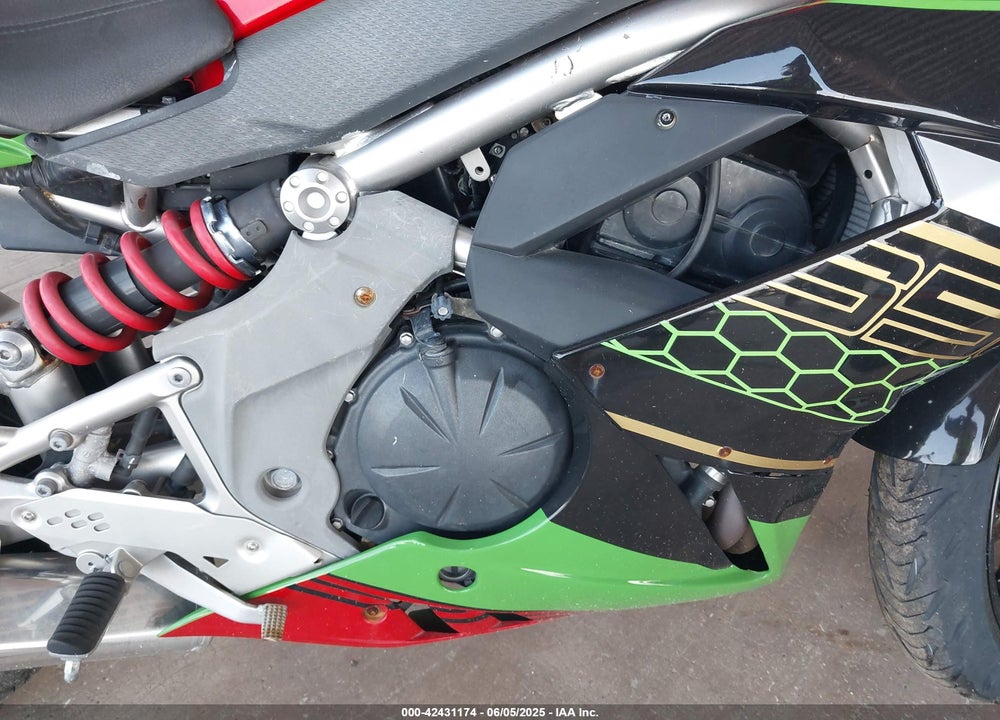 2009 KAWASAKI EX650 C VIN: JKAEXEC139DA35055
