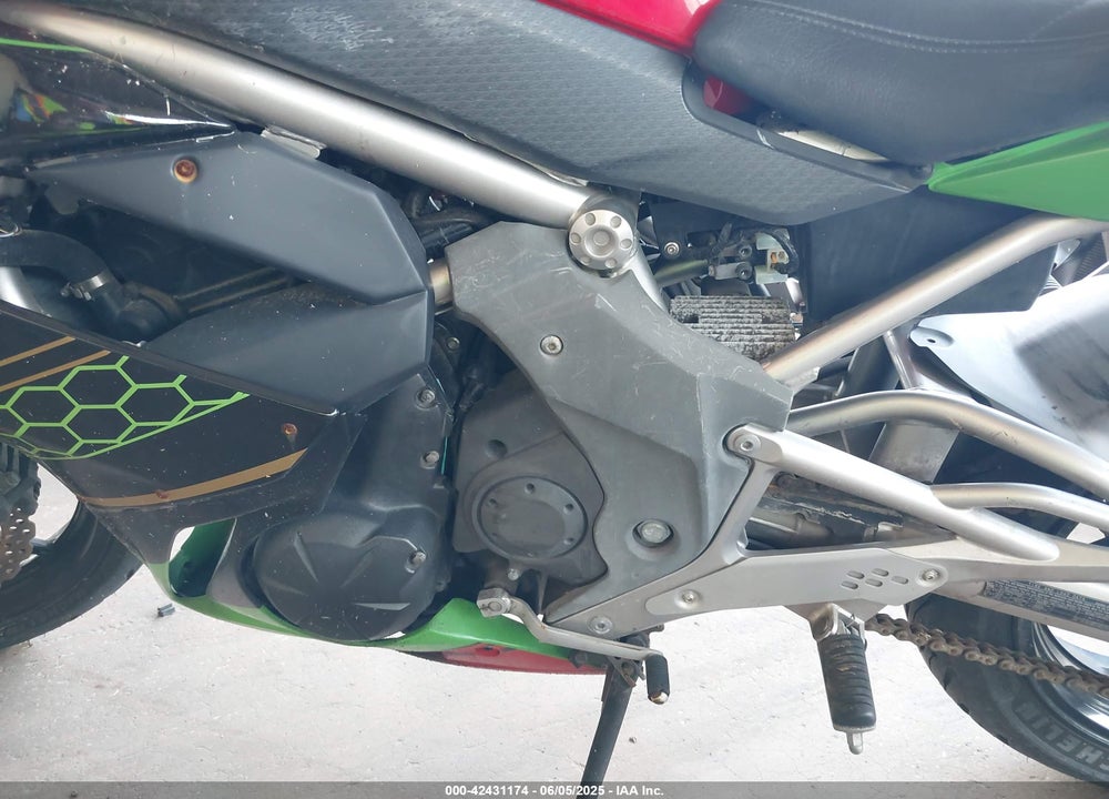 2009 KAWASAKI EX650 C VIN: JKAEXEC139DA35055
