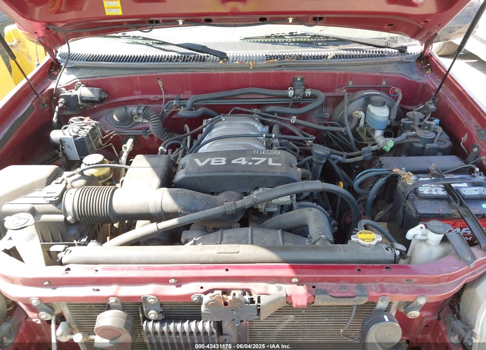 2002 TOYOTA TUNDRA LTD V8 VIN: 5TBRT381X2S314762