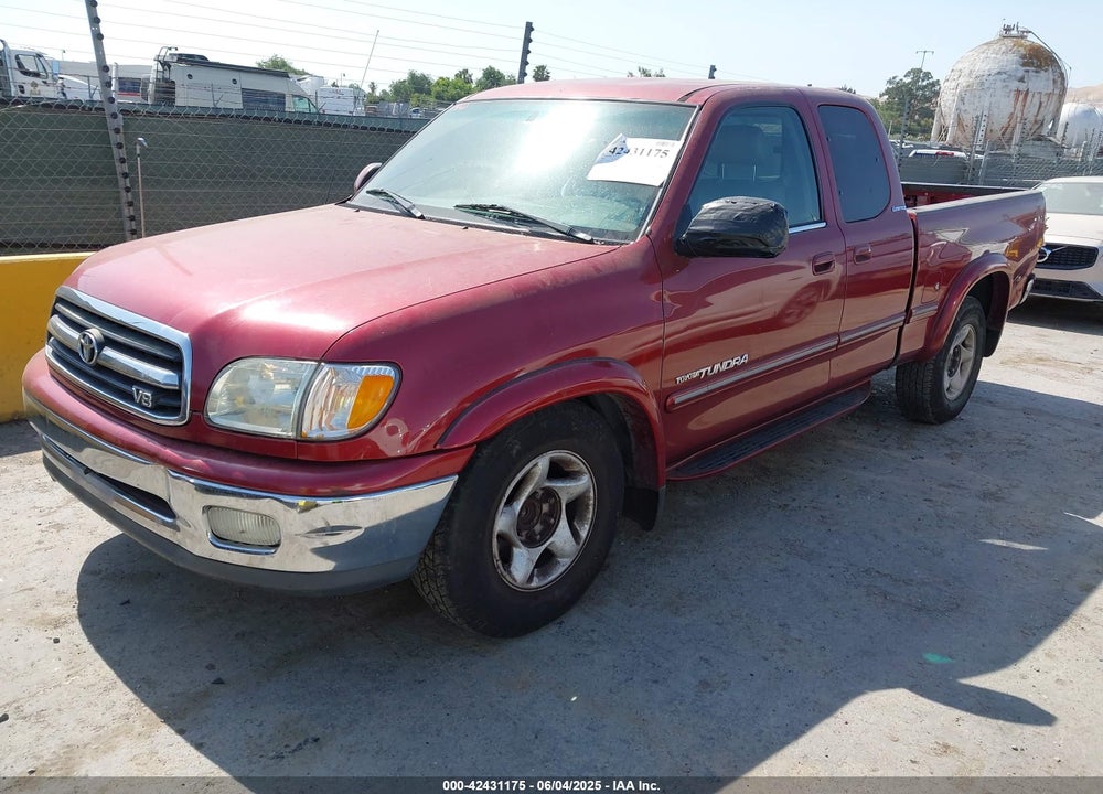 2002 TOYOTA TUNDRA LTD V8 VIN: 5TBRT381X2S314762