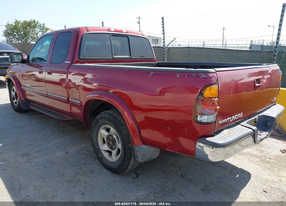 2002 TOYOTA TUNDRA LTD V8 VIN: 5TBRT381X2S314762