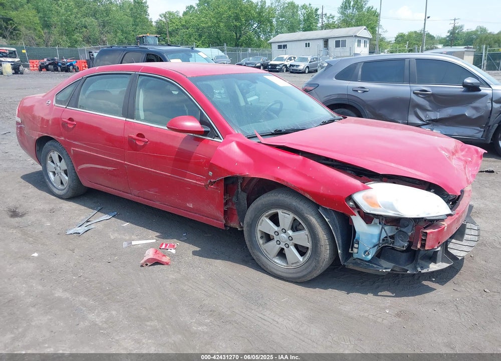 2008 CHEVROLET IMPALA LT VIN: 2G1WT58K489134234