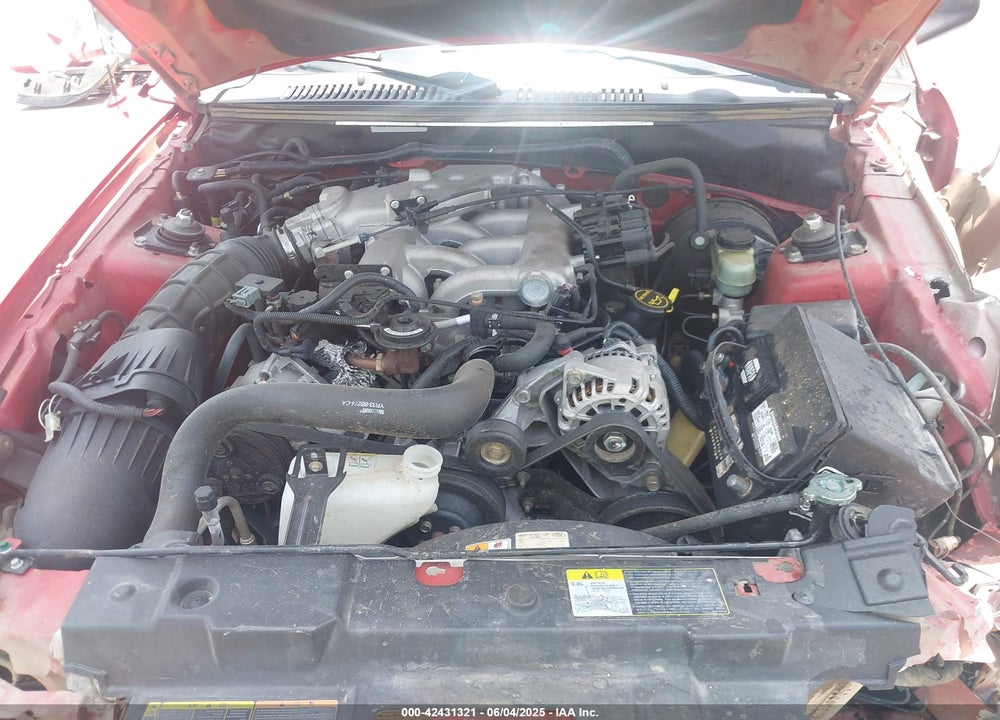 2002 FORD MUSTANG VIN: 1FAFP40402F102680