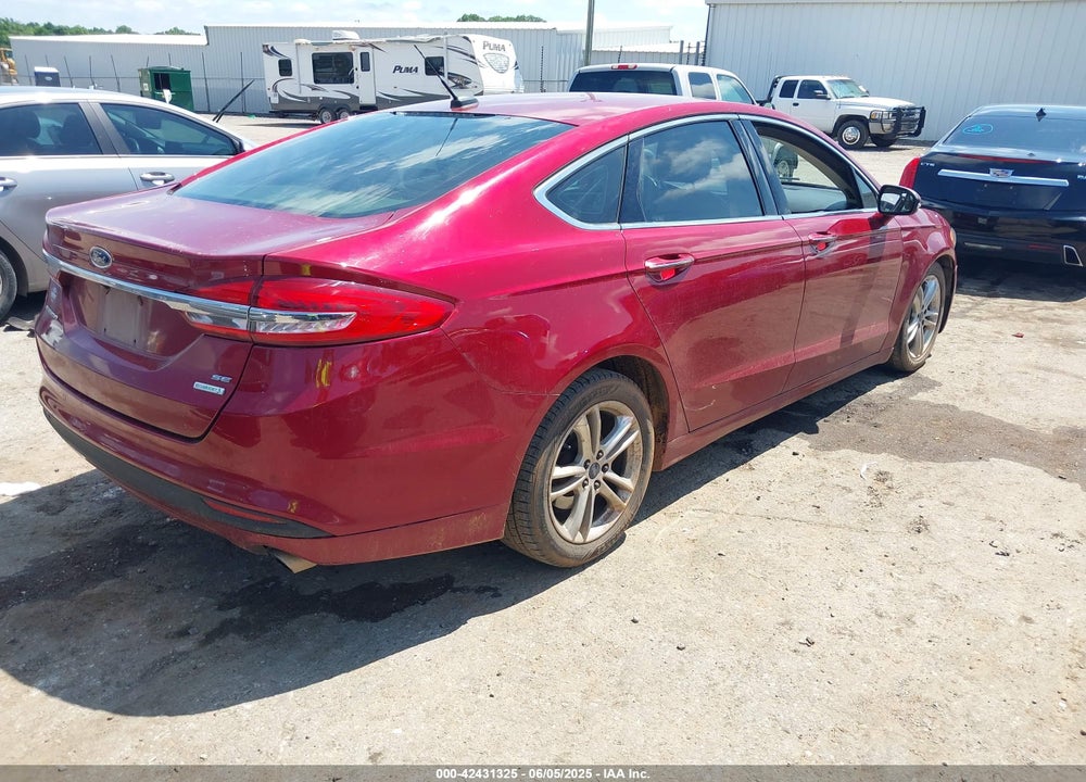 2018 FORD FUSION VIN: 3FA6P0HDXJR149729