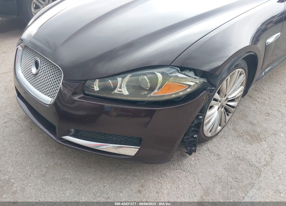 2012 JAGUAR XF PORTFOLIO VIN: SAJWA0HB1CLS55368