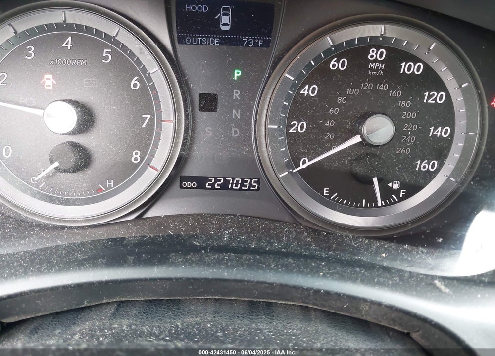 2008 LEXUS ES350 VIN: JTHBJ46G382176668